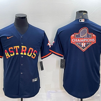 Men's Houston Astros Navy Replica Player Jersey1