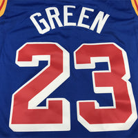 Men's Golden State Warriors Draymond Green #23 Blue Swingman Jersey1