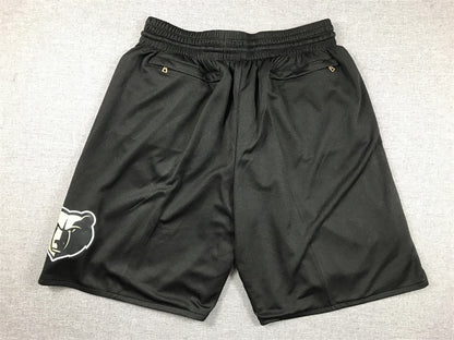 Men's Memphis Grizzlies Black 2023/24 Pocket Shorts1 City Edition