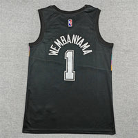Victor Wembanyama San Antonio Spurs Black City Edition Jersey - 2