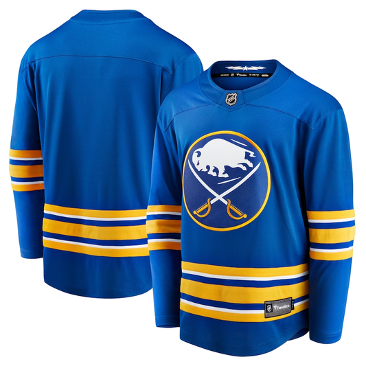 Men's Buffalo Sabres Royal Home Breakaway Blank Jersey1