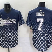 Men's Dallas Cowboys Trevon Diggs #7 Navy Team Game Player Jersey