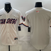 Men's San Diego Padres Cream Limited Player Jersey