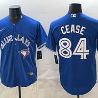 Men's Toronto Blue Jays Dylan Cease #84 Rush Blue Alternate Replica Jersey