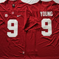 Men's Alabama Crimson Tide Bryce Young #9 Crimson Player Game Jersey