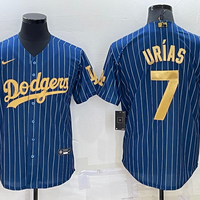 Men's Los Angeles Dodgers Julio Urias #7 Blue Game Jersey1