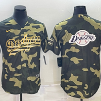 Men's Los Angeles Dodgers1 Camouflage Replica Player Jersey