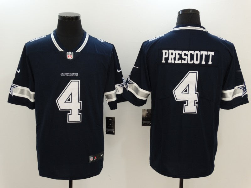 Dak Prescott #4 Dallas Cowboys Navy Game Player Jersey - JerseysFreak
