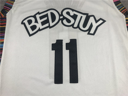 Men's Brooklyn Nets Kyrie Irving #11 White Swingman Jersey1 - City Edition