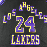 Men's Los Angeles Lakers Kobe Bryant #24 Black 2023/24 Swingman Jersey1 - City Edition