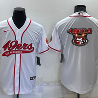 Men's San Francisco 49ers White Game Jersey1