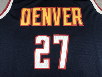Men's Denver Nuggets Jamal Murray Navy 2020/21 Swingman Player Jersey1