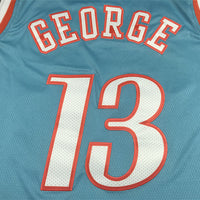 Men's LA Clippers Paul George Blue 2021/22 Swingman Jersey1 - City Edition