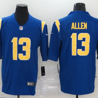 Men's Los Angeles Chargers Keenan Allen #13 Blue 2nd Alternate Game Jersey1