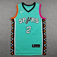 Men's San Antonio Spurs Dylan Harper #2 Turquoise 2022/23 Swingman Jersey - City Edition