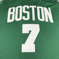Men's Boston Celtics Jaylen Brown #7 Green 2022/23 Swingman Jersey1 - Icon Edition