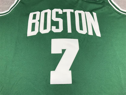 Men's Boston Celtics Jaylen Brown #7 Green 2022/23 Swingman Jersey1 - Icon Edition