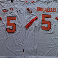 Men's Clemson Tigers D.J. Uiagalelei #5 White Game Jersey