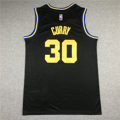 Men's Golden State Warriors Stephen Curry Fanatics Branded Black Classic Jersey1