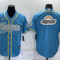 Men's Los Angeles Chargers Powder Blue Game Jersey1