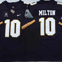 Men's UCF Knights McKenzie Milton #10 Black Player Game Jersey