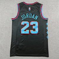 Men's Chicago Bulls Michael Jordan #23 Black 2025/26 Swingman Jersey - City Edition