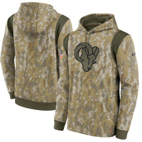 Men's Los Angeles Rams NFL 2021 Salute to Service Hoodie1 Camouflage