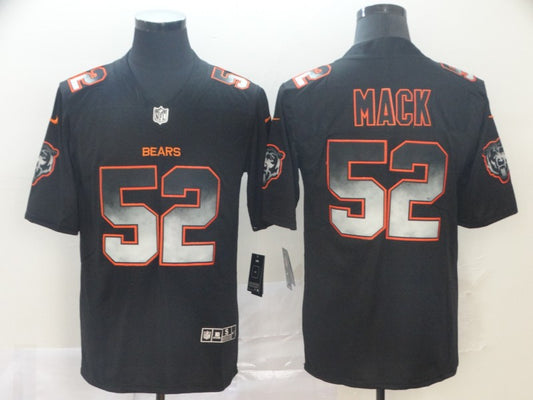 Men's Chicago Bears Khalil Mack #52 Black Alternate Game Jersey1