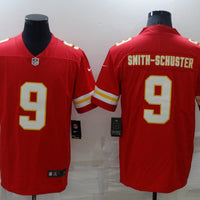 Men's Kansas City Chiefs JuJu Smith-Schuster #9 Red Game Jersey1