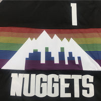 Men's Denver Nuggets Michael Porter Jr. #1 NBA Black Jersey1