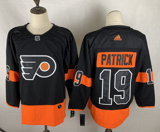 Men's Philadelphia Flyers Nolan Patrick #19 Black Player Jersey1