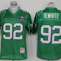 Reggie White Philadelphia Eagles Mitchell Ness Kelly Green Legacy Replica Jersey - JerseysFreak