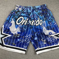 Men's Orlando Magic Year of Rabbit Edition Pocket Shorts1