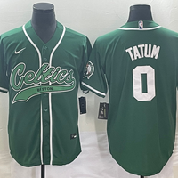 Men's Boston Celtics Jayson Tatum #0 Green Limited Player Jersey