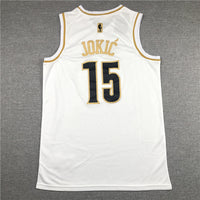 Men's Denver Nuggets Nikola Jokic #15 White Swingman Player Jersey1