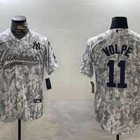 Men's New York Yankees Anthony Volpe #11 Arctic Camo 2024 Salute to Service Limited Jersey1