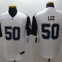 Men's Dallas Cowboys Sean Lee #50 White Game Player Jersey1