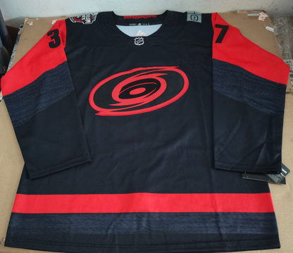 Men's Carolina Hurricanes Andrei Svechnikov #37 Black Player Jersey1