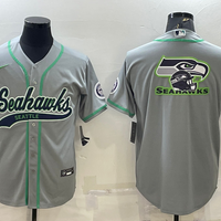 Men's Seattle Seahawks Gray Game Jersey