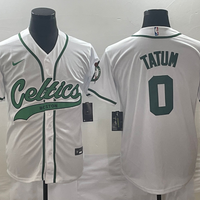 Men's Boston Celtics Jayson Tatum #0 White Replica Player Jersey
