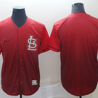 Men's Philadelphia Phillies Red Blank Replica Jersey1