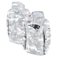 New England Patriots Arctic Camo 2024 Salute to Service Hoodie