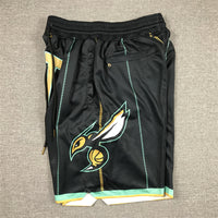 Men's Charlotte Hornets Black 2022/23 City Edition Basketball Shorts11