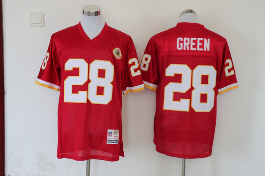 Men's Washington Redskins Darrell Green Mitchell & Ness Burgundy Legacy Replica Jersey1