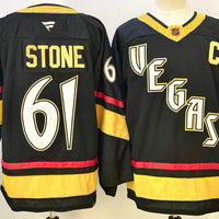 Men's Vegas Golden Knights Mark Stone #61 Black Breakaway Player Jersey