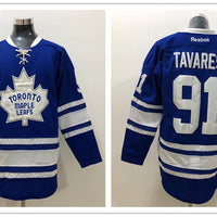 Men's Toronto Maple Leafs John Tavares #91 Blue Game Jersey1
