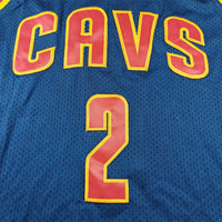 Men's Cleveland Cavaliers Kyrie Irving #2 Navy 2011/12 Hardwood Classics Swingman Jersey1