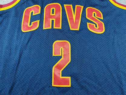 Men's Cleveland Cavaliers Kyrie Irving #2 Navy 2011/12 Hardwood Classics Swingman Jersey1