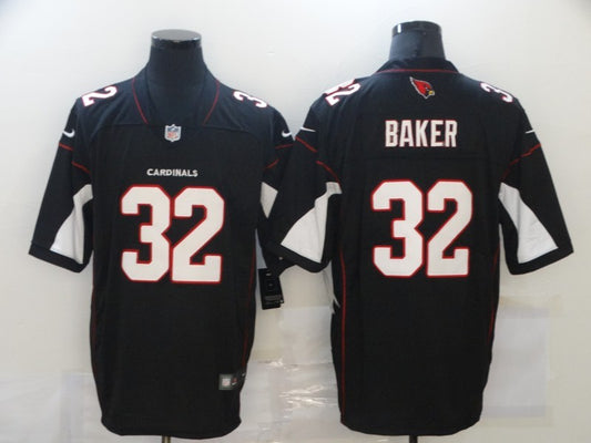 Men's Arizona Cardinals Budda Baker #32 Black Game Player Jersey1