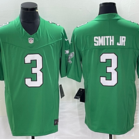 Men's Philadelphia Eagles Nolan Smith #3 Kelly Green Game Jersey1